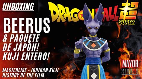 Beerus Dragon Ball History Of The Film Masterlise Ichiban Kuji