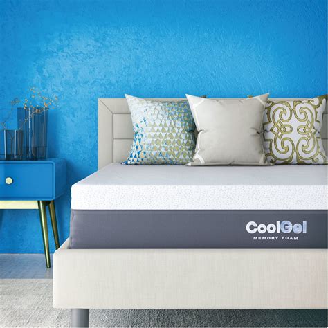 classic brands cool gel ventilated memory foam   mattress