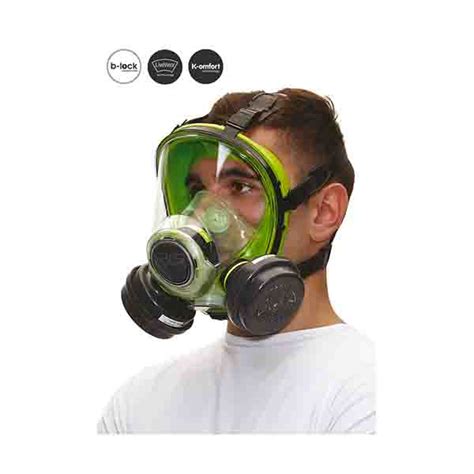 Bls Full Face Mask With Filters Fog Ferraris Color