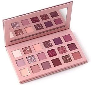 Nyn TYA Nude Edition Eyeshadow 18 Color Palette Shimmer And Matte