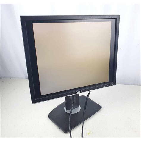 Dell 1907FPt 19 Fullscreen LCD Monitor Silver With Stand Computer