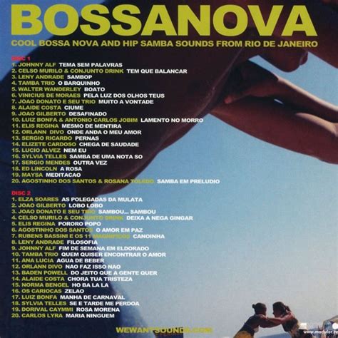 Bossanova Cool Bossa Hip Samba From Rio Jazz Messengers