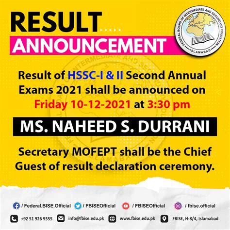 Fbise Hssc Result 2024 Expected Date And Time Delia Fanchon