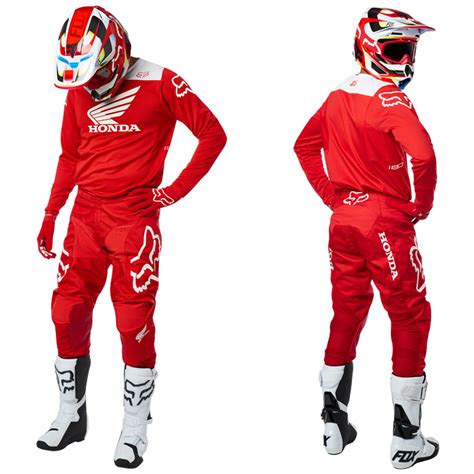 Tenue Cross Fox Racing Honda Rouge Fx Motors