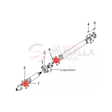 Cruceta Cardán 29 X 77 mm 42 Great Wall Hover H3 H5 La