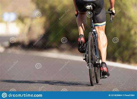 Road Bike Cyclist Man Cycling Stock Photo Image Of Climbing Race