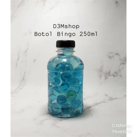 Jual Botol Plastik Pet 250ml Bingo Putih Jakarta Barat D3mshop