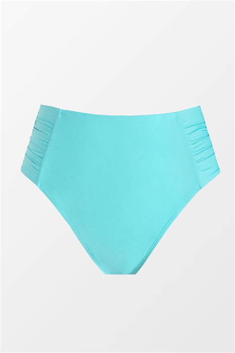 Plus Size Shirred Bikini Bottom Cupshe UK