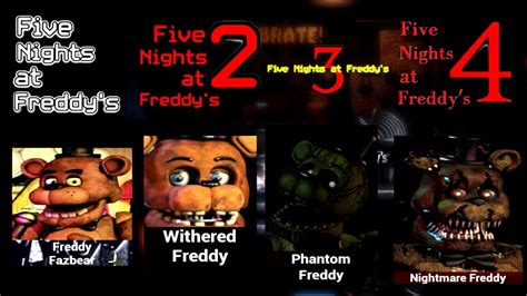 Ultimate FNaF Jumpscare Simulator FNAF 1 2 3 4 ALL JUMPSCARES YouTube