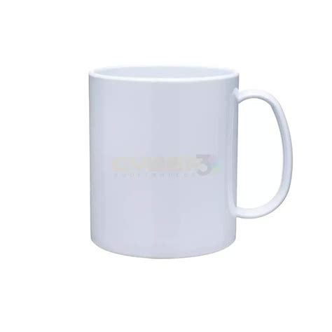 Caneca Em Pol Mero Para Sublima O Branca Oz Pl Stica Cyber