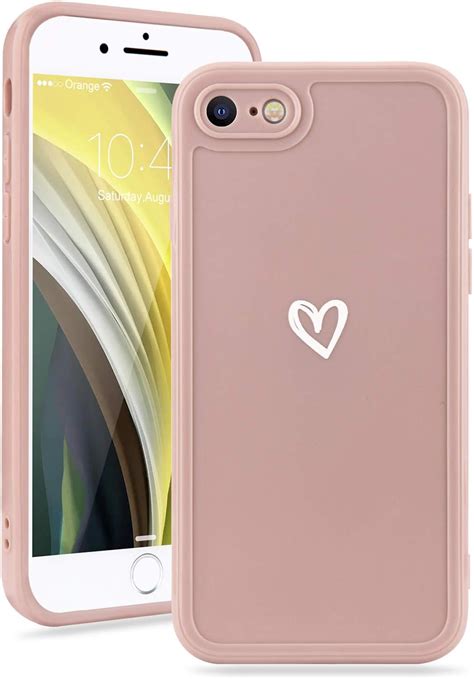 micoden  iphone se case cute girls silicone shockproof