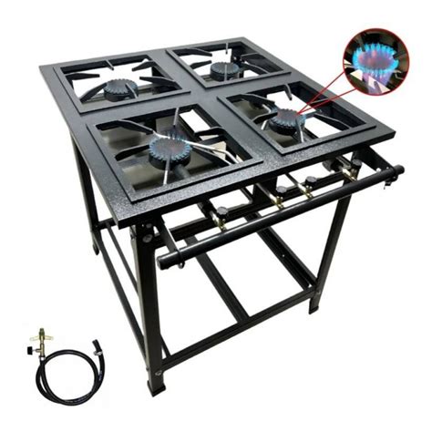 Fogão 4 Bocas Industrial 30x30 Alta Pressão - Itajobi Fogões Compre Agora