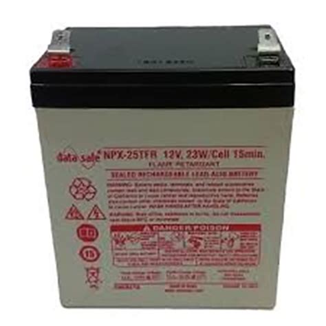 Enersys Datasafe Npx 25tfr Sealed Lead Battery 12v 23w Osi Batteries