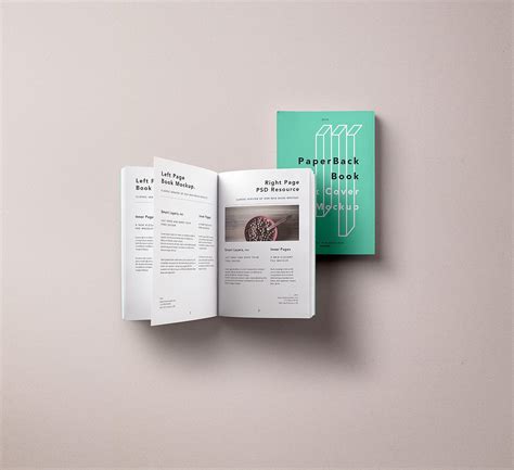 Paperback Book Mockup Psd Free Mockup World