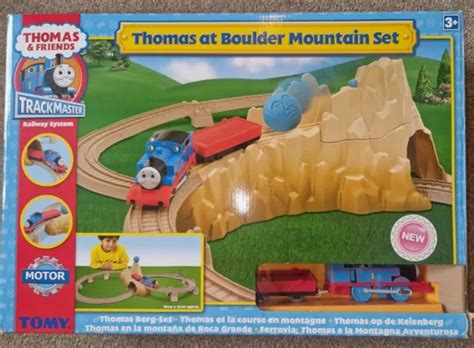 TRACKMASTER TRACK Thomas Tank Engine At Boulder Mountain with two ...