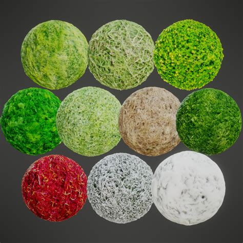 ArtStation - 100 PBR Grass Textures Bundle | Game Assets