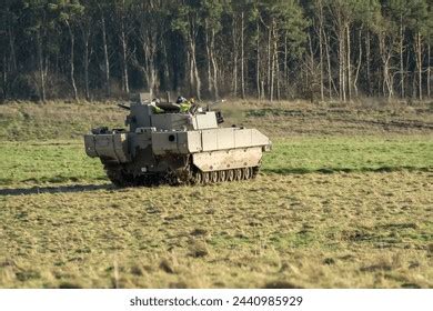 British Army General Dynamics Ajax Tank Stock Photo 2405546377 ...