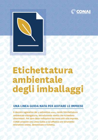 Linea Guida Etichettatura Ambientale Imballaggi Certifico Srl