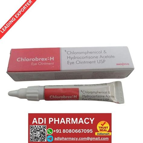 Chlorobrex H Chloramphenicol Eye Ointment Packaging Type Tube