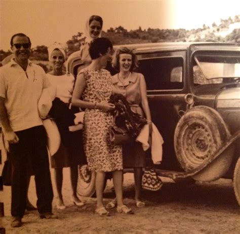 Michael Tree Babe Paley Ann Tree In Front With Black Hair Lady