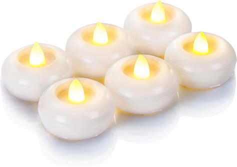 Amazon Homemory 2 Flameless Led Floating Candles 200 Hour