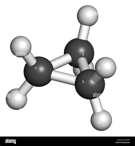 Le Cyclopropane Cycloalkane Mol Cule Utilis Comme Anesth Sique Les