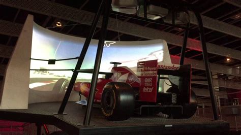 Driving Worlds Biggest F1 Simulator Ferrari World Abu Dhabi