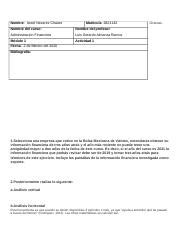 ACTIVIDAD 3 Administracion Financiera Docx Nombre Israel Nevarez