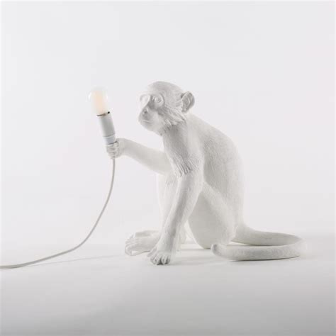 Lampada Scimmia Seduta Monkey Lamp Seletti Domustore Unconventional