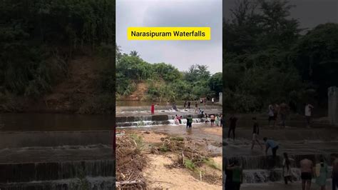 Location: Narasipuram Waterfalls 🏞️ (check map) - YouTube