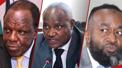 Edwin Sifuna Asks 4 Odm Leaders Picked To Join Rutos Cabinet To Resign