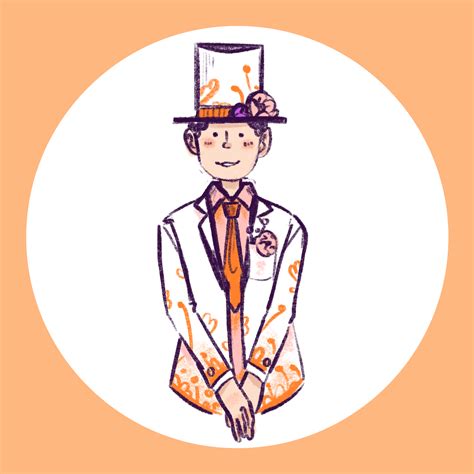 Quick sketch of Professor Layton in a fancy outfit! : r/ProfessorLayton