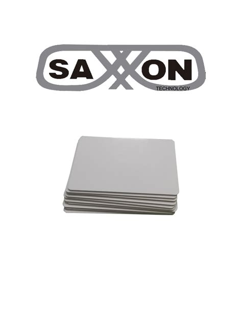 SAXXON SAXXON SAXDUAL03 TAG De PVC Dual UHF ID Pasivo