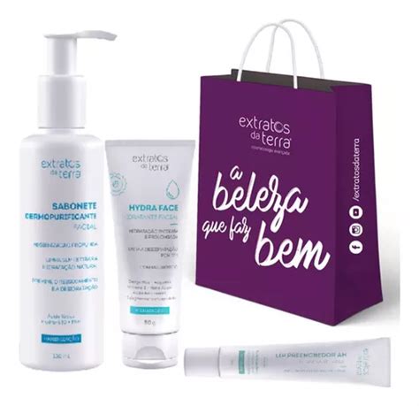 Kit Sabonete Hidratante Facial E Labial Extratos Da Terra Frete Gr Tis