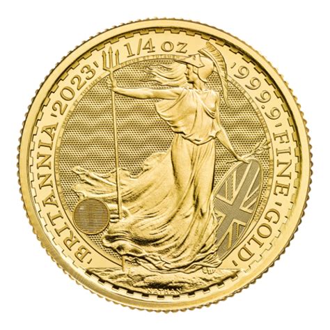 Asset Strategies International. 2023 Gold British Britannia 1/4 oz ...