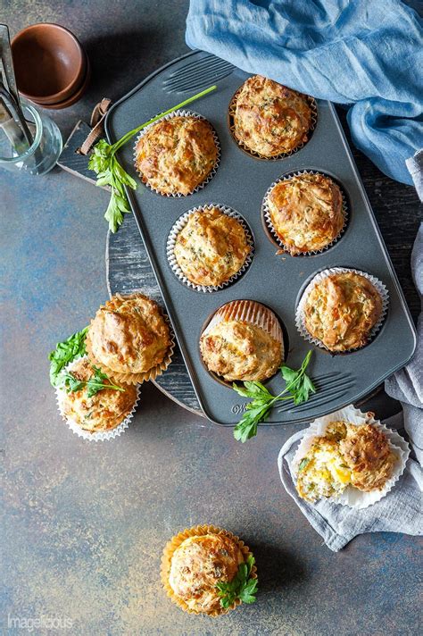 Savoury Herbs And Cheese Muffins Imagelicious