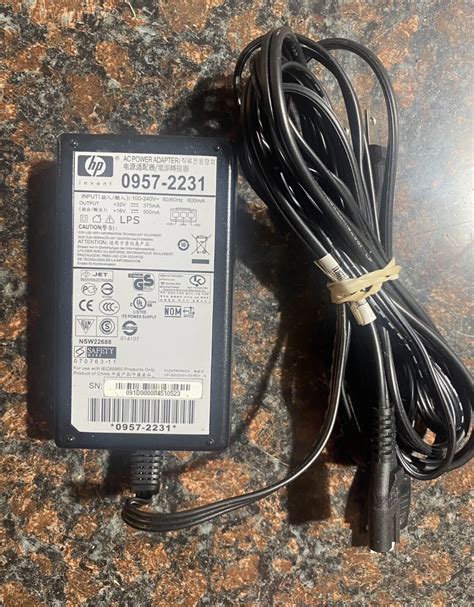 Hp 0957 2231 Photosmart Deskjet Printer Original Ac Power Adapter Cord Oem Ebay