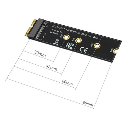 M Nvme Ssd Convertir Tarjeta De Adaptador De Air Grandado