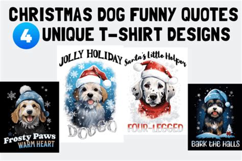 Christmas Dog Funny Quote Graphic by DogSassy Designs · Creative Fabrica