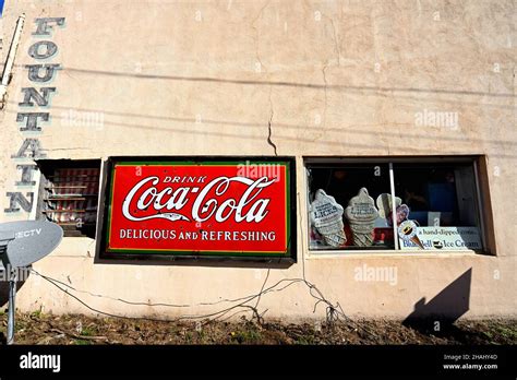 Coca Cola Advertisement 1950s Immagini E Fotografie Stock Ad Alta