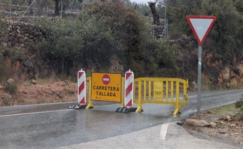 Siguen Cortados Tramos De Carreteras De Mallorca Diario Balear