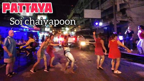 Pattaya Walkpattaya Nightlifesoi Chaiyapoonlady And Barsmarch 2022