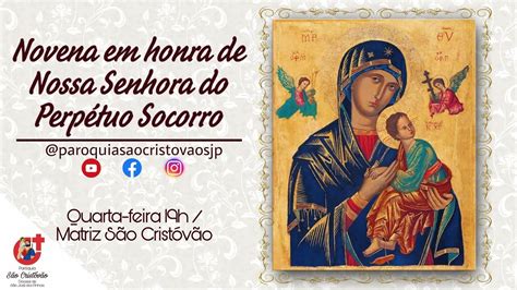 Novena de Nossa Senhora do Perpétuo Socorro 07 07 21 YouTube