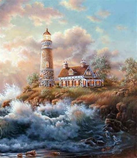 Lighthouse Painting