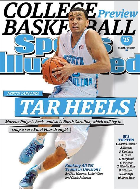 Sports Illustrated Released Its College Basketball Preview This Week And Until The Kans Unc