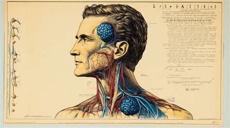 Diagramme Anatomique D Taill Du Syst Me Lymphatique Humain Avec Les