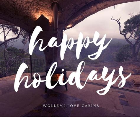 Happy Holidays From Wollemi Love Cabins Mountain Getaway Couple