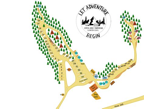 Campground Map – Aspen Acres Campground