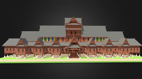 ISTANA KESULTANAN MELAKA - 3D model by archidrone.official [19492b4 ...