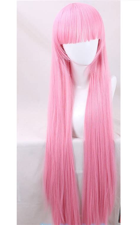 Rose Pink 80cm Cosplay Wig - CosplayFTW